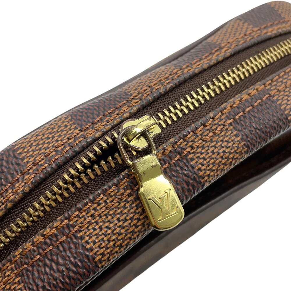 LOUIS VUITTON Brown Damier Pochette Pouch - Picture 6 of 15